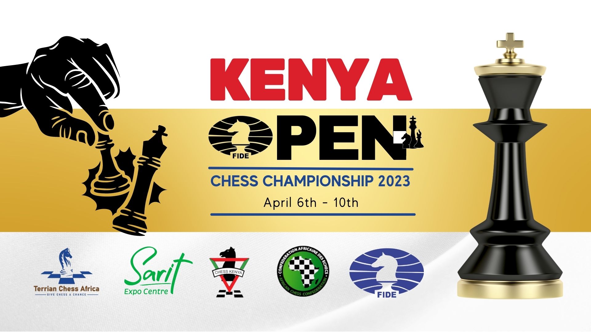 Tenth Empire - Kenya Open Chess Championship 2023 has been announced by  Chess Kenya. See poster for details