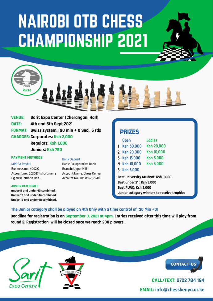 Nairobi OTB Open Chess Tournament